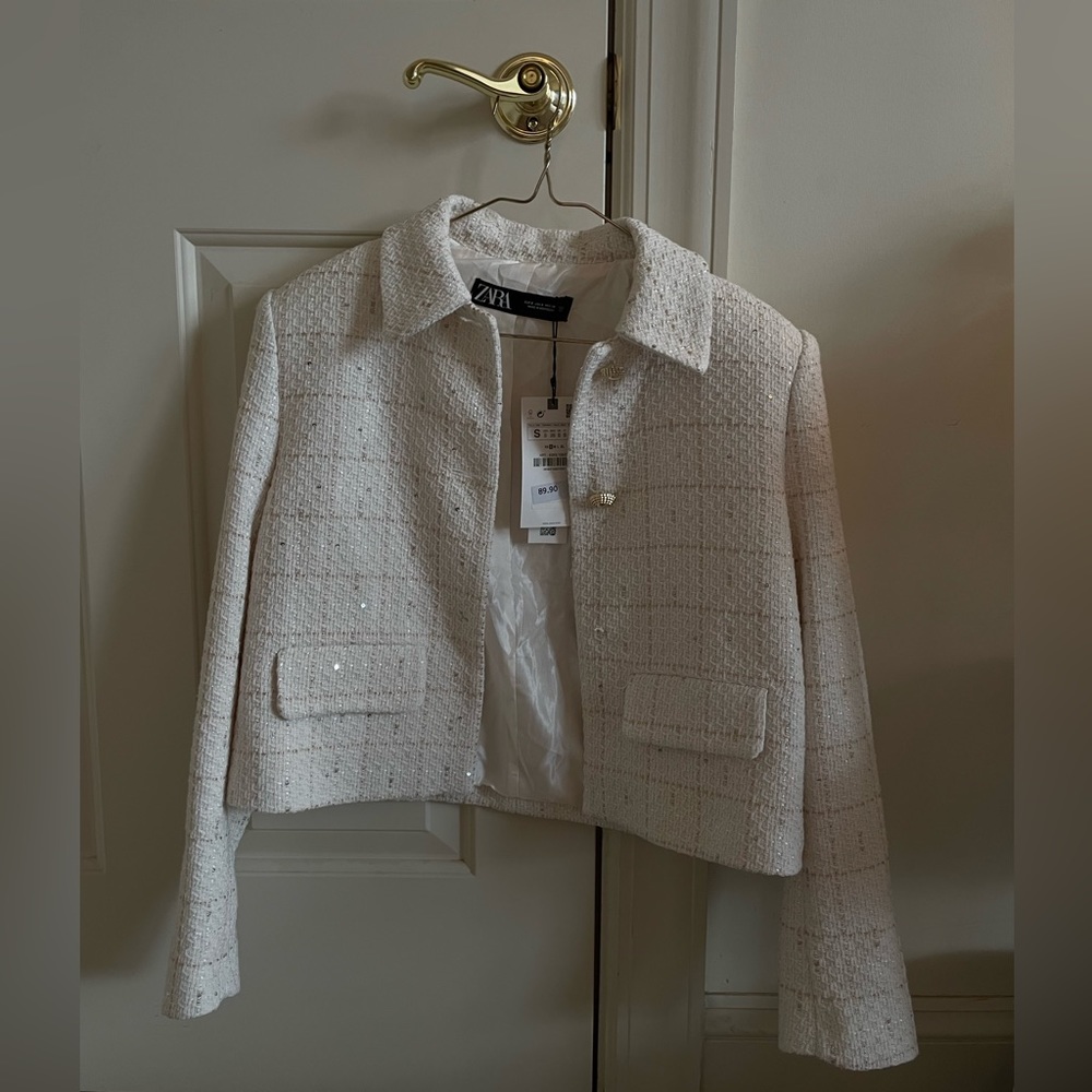 ZARA Tweed Blazer